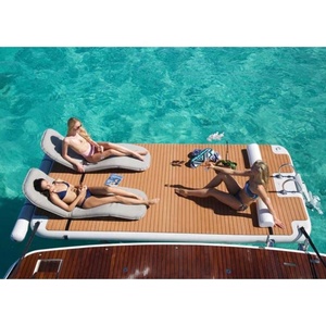 2025 mới nóng bán Inflatable nổi Dock nước giải trí nền tảng, nổi thuyền bến cảng đảo nổi - Product Image 5