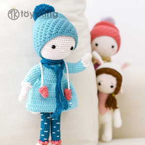 Giocattoli per Bambine, Bambola <span class=keywords><strong>Principessa</strong></span> Fatina all'Uncinetto con Gonna, Amigurumi Kawaii, Bambole Imbottite Fatte a Mano - Product Image 3