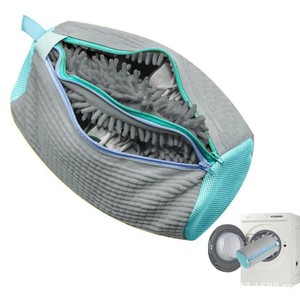 Sac de rangement OEM en chenille avec fermeture éclair, double usage pour chaussures et vêtements, pochette de voyage, style minimaliste moderne - Product Image 2