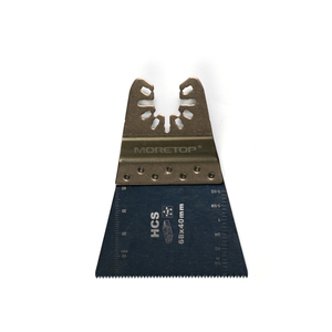 Lama Oscillante HCS 68x40mm a Denti Fini per Taglio Legno e PVC, Set da 10 Pezzi con Custodia <span class=keywords><strong>in</strong></span> Plastica, OEM Disponibile - Product Image 1