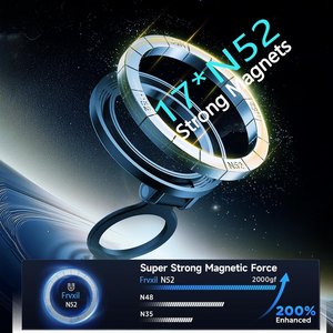 Support de téléphone portable de voiture magnétique, support de voiture avec ventouse à vide/rotatif à 360 °/pliable, support universel pour téléphone portable de voiture - Product Image 2