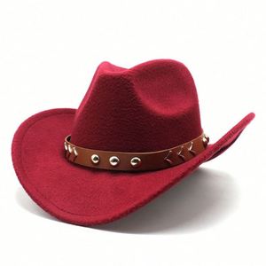 Chapeau Fedora en feutre unisexe, sombrero, chapeau western personnalisé, chapeau de cowboy en feutre - Product Image 6