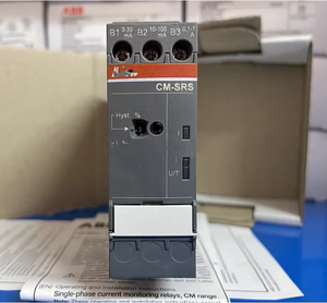 Relé de monitoreo de corriente monofásico de la serie CM 100%, relé de monitoreo de corriente monofásica, CA/12/21S, CA/3mA-1A/0,3-15A, nuevo de 12/12/21S, relé de monitoreo de A-BB, 1/ - Product Image 3