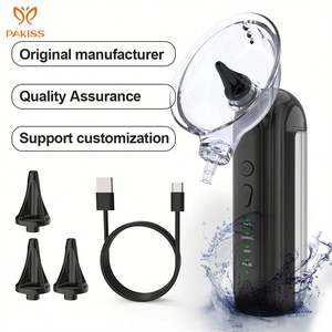 Nettoyeur d'oreilles électrique intelligent et sûr avec réservoir d'eau de 300 ml, étanche IPX7, design portable, batterie 600 mAh, prise EU - Product Image 5