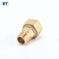 Raccord de compression en laiton BOTE pour compteur d'eau, filetage mâle, avec service OEM