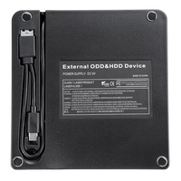Nuevo USB 3,0 tipo C UNIDAD DE CD DVD externa grabadora de CD grabadora de unidad externa DVD RW reproductor escritor lector Unidad óptica
