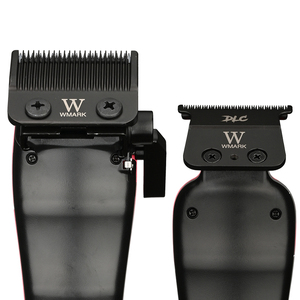 WMARK NG-8613KIT ecologicamente batteria ricaricabile <span class=keywords><strong>tagliacapelli</strong></span> <span class=keywords><strong>uomo</strong></span> dettaglio Trimmer blu ad alta velocità Kit barbiere per il salone - Product Image 6