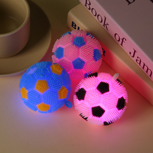 Jincan New Decompression Flash Fur Ball Creative Flower Ball Toy for Kids <strong>Strange</strong> Fidget Vent Kids' <strong>Gifts</strong> Wholesale - Product Image 5