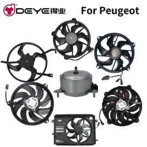 มอเตอร์พัดลมระบายความร้อนหม้อน้ำเครื่องยนต์รถยนต์ทุกซีรีส์ สำหรับรถยนต์ Volkswagen VW Audi Seat Skoda Mercedes-benz Hyundai Citroen Peugeot - Product Image 3