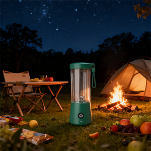 400ml Portable Electric Sports Blender OEM ODM Travel Smoothie and Juice Extractor Machine for Home Hotel and RV Use - Product Image 1