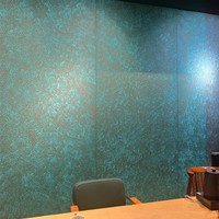 Paneles Decorativos de Pared Estilo Moderno Dorados MCM de 1200x3000mm para Escaleras y Dormitorios, Resistentes al Fuego y al Agua, Marca HONQ