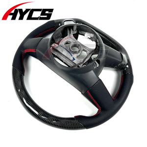 Accessoires de voiture pour Dodge Challenger RT Charger <span class=keywords><strong>SXT</strong></span> pour Chrysler 300 300C SRT SRT8, volant personnalisé en fibre de carbone avec LED RPM - Product Image 6