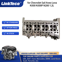 Culasse de moteur Linkteco pour GM Chevrolet Sail Aveo Lova N300 N300P N200 LMU B12 B10 1.2L 9048771 24542621 24542619 9002810