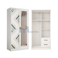 Armoire métallique personnalisée avec motif imprimé OEM, placard en acier imprimé sur mesure pour chambre à coucher domestique