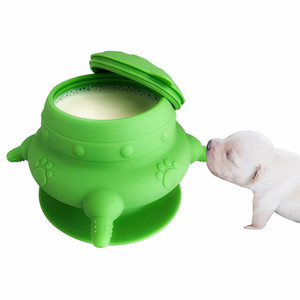Premium Eco-Friendly Silicone Puppy Nursing Station with 4 Teats Custom Pet Bowls & Feeders for Kittens Puppies & <b>Rabbits</b> - Product Image 3
