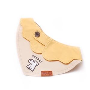 Bavoirs triangulaires en peluche pour chiots West Highland White Terrier, écharpes pour chats et chiens, accessoires pour chiens en coton uni - Product Image 6