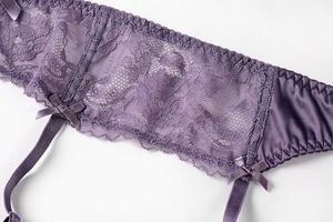 Lingerie Sexy pour femmes <span class=keywords><strong>grande</strong></span> <span class=keywords><strong>taille</strong></span> dentelle jarretière bretelles sous-vêtements réglable Double boutonnage ceinture pour bas 0369 - Product Image 6