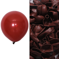 Ballons en latex de couleur unie, emballés en vrac, accessoires pour anniversaires, mariages, baby showers et fêtes saisonnières
