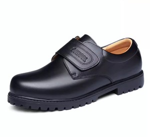 รองเท้าหนังสีดำคุณภาพสูงแบบคลาสสิกสำหรับนักเรียนวัยรุ่นและเด็ก - Product Image 5