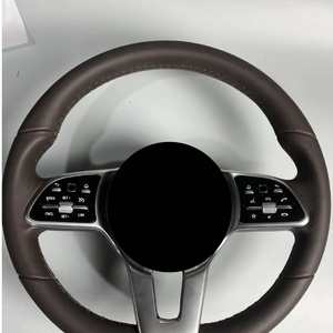 Volant en cuir automobile pour Mercedes Benz Amg S300 S320 S500 G500 G55 G350 W205 W204 E200 - Product Image 6