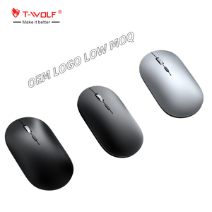 T-WOLF X2 <span class=keywords><strong>USB</strong></span> Optische <span class=keywords><strong>2</strong></span>,4GHz Kabellose Maus Tragbare 4D Mini Business Büro Computermaus Rechtshändig Superschlank für Laptop - Product Image 1