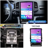 Écran de style Tesla Android 15 Carplay STWEI 14,5'' pour Renault Koleos Megane 4 2016-2021 Autoradio Lecteur multimédia vidéo GPS