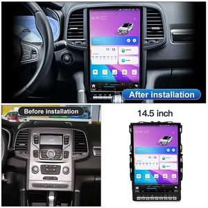 Schermo Stile Tesla Android 15 da 14,5'' con Carplay per <span class=keywords><strong>Renault</strong></span> Koleos <span class=keywords><strong>Megane</strong></span> 4 2016-2021, Autoradio Multimediale con GPS - Product Image 3