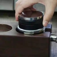 Mini-tamper à café professionnel pour usage domestique avec distributeur à 2 têtes, logo personnalisé, machine portable en métal, style moderne