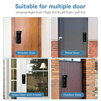Cerradura Inteligente NT02 Tuya con Huella Dactilar de Doble Cara, Puerta de Aluminio IP66, Código Digital en la Nube, Control Remoto, Cerradura de Borde