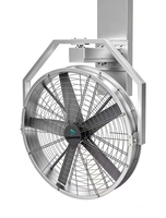 Ventilateur d'élevage en alliage d'aluminium avec protection IP55 et débit d'air de 55 000 m³/h pour les étables à vaches et les écuries de chevaux