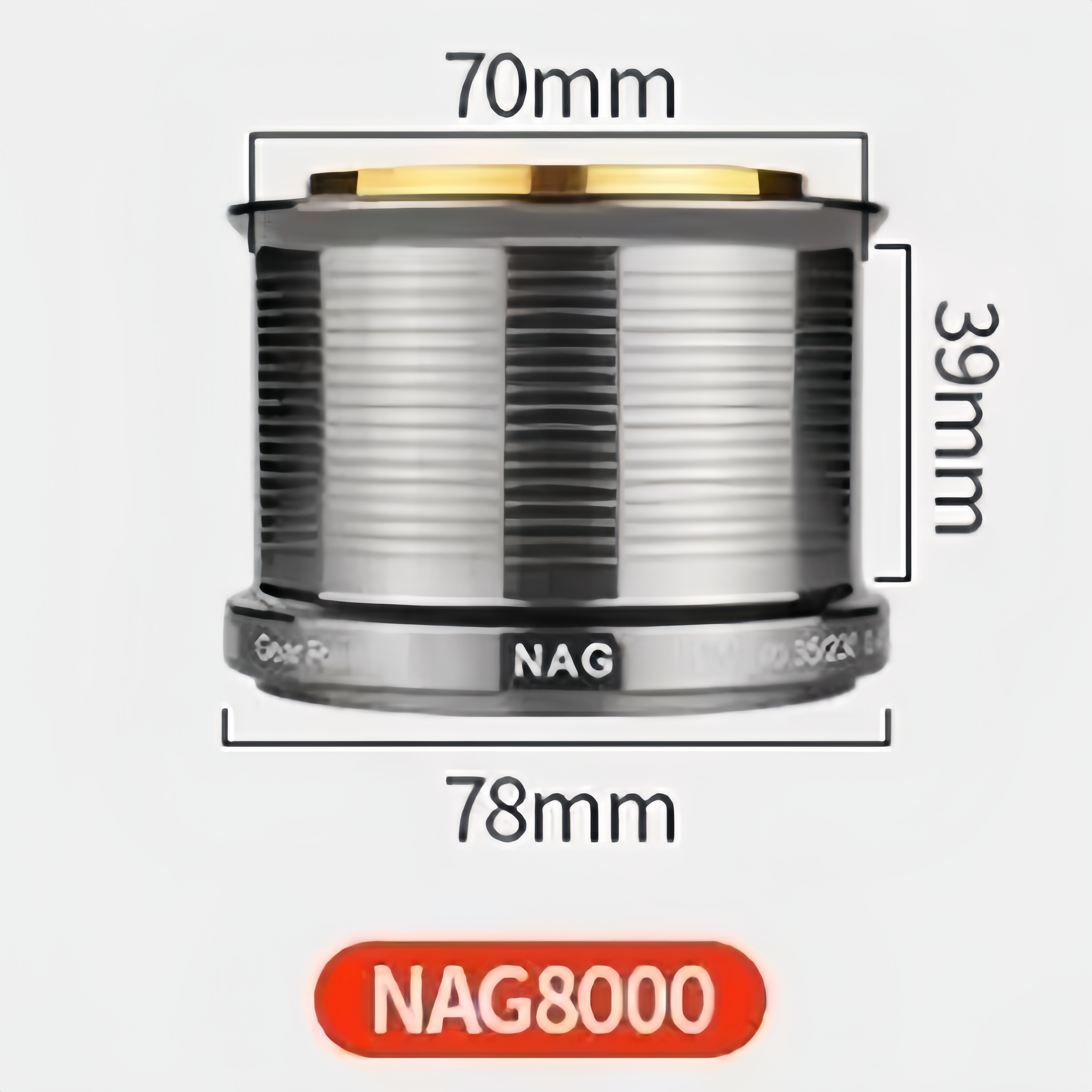 CUP pour Nag 8000