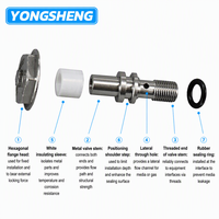 Suku Cadang Printer Domino 50 Micron AX150 AX350 Nozzle Yongsheng EPT036546SP Baru yang Kompatibel, Tinta Berbasis Air untuk Printer Inkjet