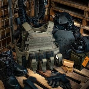 Chaleco Táctico con Bolsillos para Cargadores, Chaleco de Caza con Múltiples Bolsillos, Bolsa para Cargadores, Chaleco Táctico de Nailon, Chaleco Táctico 556 Ready - Product Image 4