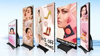 Pantalla Publicitaria LED Plegable de Tres Secciones para Interiores y Exteriores 2026, Máquina de Publicidad Electrónica, Módulo de Pantalla LED P2.5