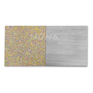 4 Gói PVC Mô Hình Gỗ Bọt Loại Chống Rung Cao Su Tập Thể Dục Thảm Bảo Vệ Sàn 15/20/25Mm Hạt Gỗ Thảm Cao Su - Product Image 3