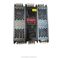 Alimentation à découpage ultra-mince LSW AC/DC SMPS pour LED, entrée 110-240 VCA, 12 V/24 V, 100 W, 60 Hz, OEM, efficacité 85 %, protection contre les courts-circuits