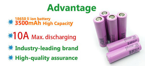 Pin Lithium Ion gốc di động 3.7V 18650 35e 3500mAh Sản xuất tại Hàn Quốc SAM-sung 35e - Product Image 5