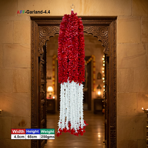 Artificial Flower Garland with <b>plastic</b> <b>edges</b> AFF-Garland-4.4 Price Rs.1600/10pcs - Product Image 3