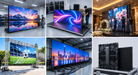 Écran LED 4K haute luminosité et haute densité pour location, avec conception modulaire et installation facile pour scène, mariage, église et événements