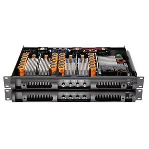 LiHui Amplificador De Potência Digital Profissional Alta Potência 4 Canais 1000w 1u Classe D Amplificador De Potência De Áudio