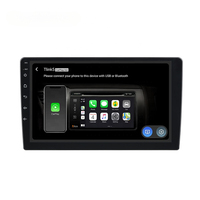 Radio con Pantalla Táctil Android de 9 Pulgadas y 2 Din, Reproductor de DVD para Automóvil, Reproductor Multimedia, Mirror Link, FM, GPS, WIFI, Pantalla IPS de 2+32 GB, Radio para Automóvil