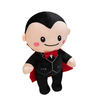 Peluche fantôme drôle de Halloween : squelette, momie, vampire – Jouet en peluche, accessoires amusants, poupée en tissu doux, cadeaux de fêtes