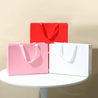 Sac fourre-tout haut de gamme uni et écologique, boîte à bijoux personnalisée en carton blanc épais de qualité supérieure