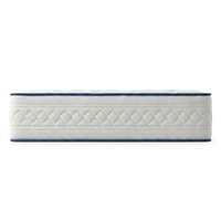 Matelas hybride à ressorts ensachés, 25 cm, mousse ondulée, fermeté moyenne, housse en coton respirant, vente en gros d'usine pour la maison, la chambre et l'hôtel