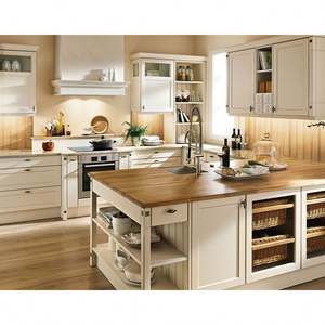 Nuevos Gabinetes de Cocina de Madera con Acabado Brillante para un Juego Completo de Gabinetes de Cocina - Product Image 2