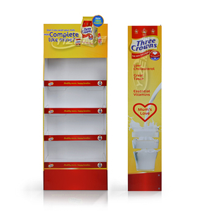 Karton Lipat Kustom untuk Stand <span class=keywords><strong>Display</strong></span> untuk Iklan Supermarket Permen & Cokelat Ritel - Product Image 4