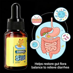 Formule <span class=keywords><strong>vétérinaire</strong></span> OEM ODM, soin digestif liquide pour animaux de compagnie, gouttes pour les vomissements brusques, la diarrhée et la perte d'appétit chez les animaux de compagnie - Product Image 3