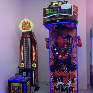 Máquina <span class=keywords><strong>de</strong></span> <span class=keywords><strong>Boxeo</strong></span> Arcade, Máquina <span class=keywords><strong>de</strong></span> Puñetazos que Funciona con Monedas, Prueba <span class=keywords><strong>de</strong></span> Fuerza para Centros Comerciales y Salas <span class=keywords><strong>de</strong></span> Juego - Product Image 6