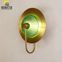 Applique Murale LED en Verre de Luxe Créative Postmoderne Nordique pour Salon, Couloir, Chambre à Coucher, Chevet, Escalier