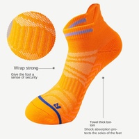 Chaussettes de sport - Antibactériennes, mélange de spandex doux, style décontracté avec logo personnalisé